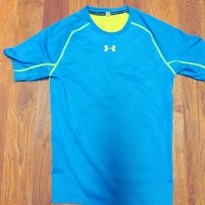 Boys Size 8 Underarmour Short Sleeved Shirt